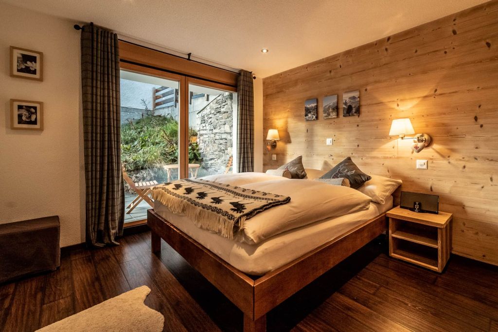 Ferienwohnung Saas-Fee Chalet Le Petit Mouton 