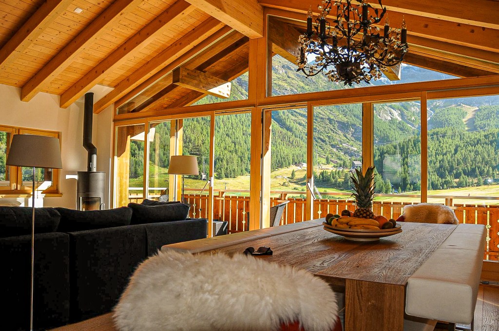 Chalet Anna rental Saas-Fee Ski in Ski out 