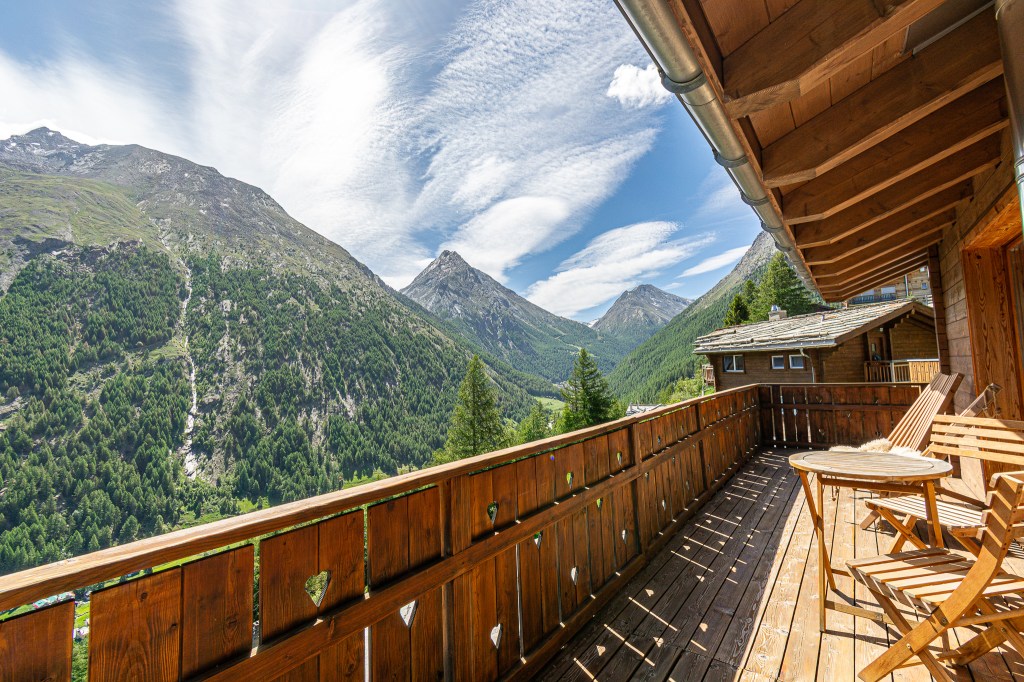 Ferienwohnung Saas-Fee Chalet Le Petit Mouton 